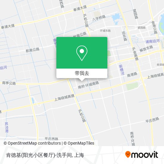 肯德基(阳光小区餐厅)-洗手间地图