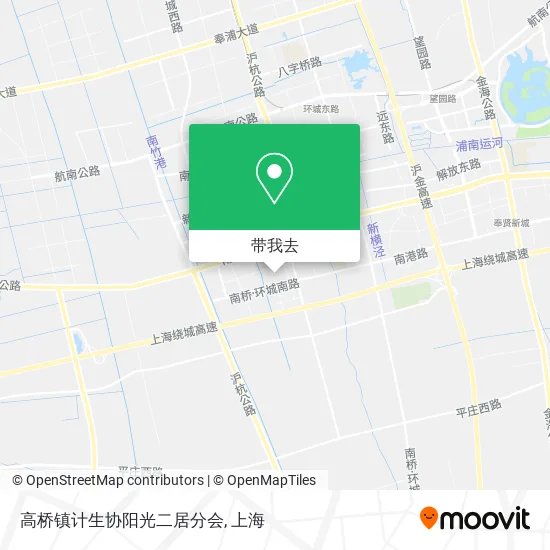 高桥镇计生协阳光二居分会地图