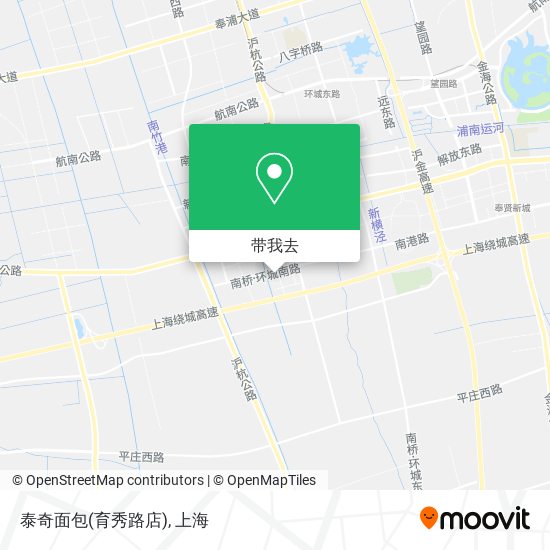 泰奇面包(育秀路店)地图