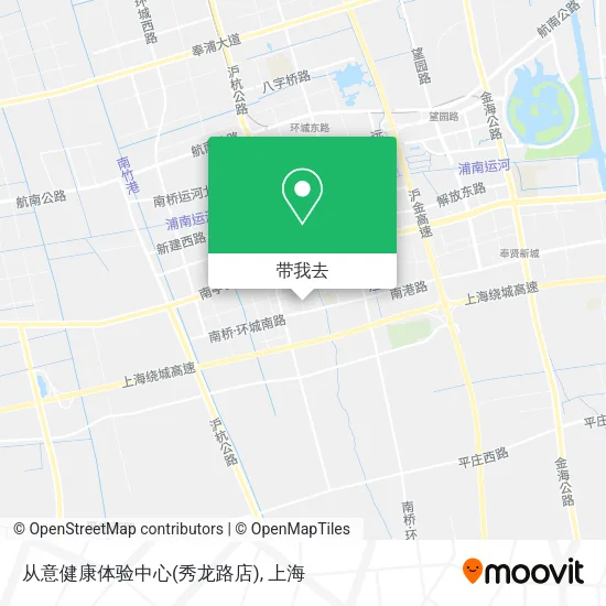 从意健康体验中心(秀龙路店)地图