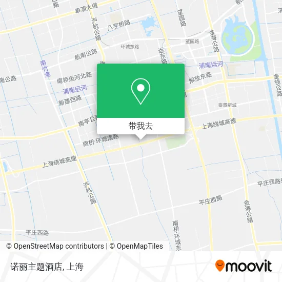 诺丽主题酒店地图