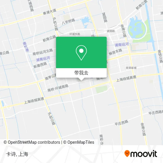 卡诗地图