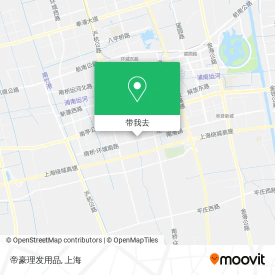 帝豪理发用品地图
