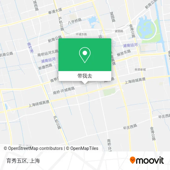 育秀五区地图