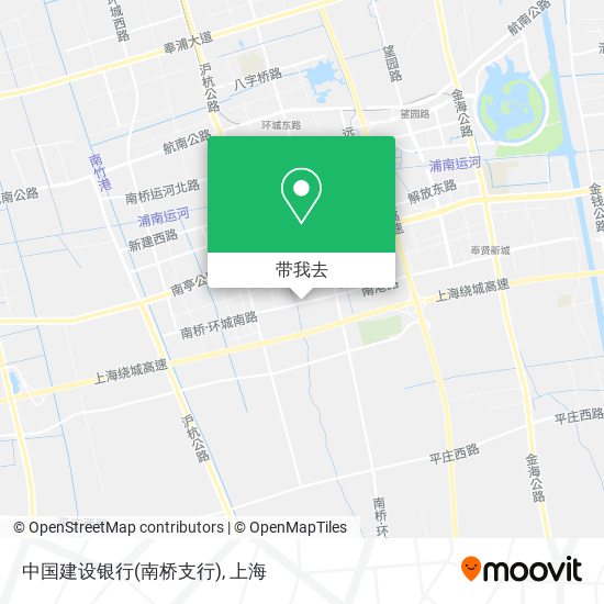 中国建设银行(南桥支行)地图