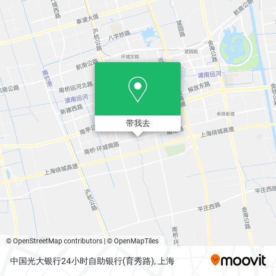 中国光大银行24小时自助银行(育秀路)地图
