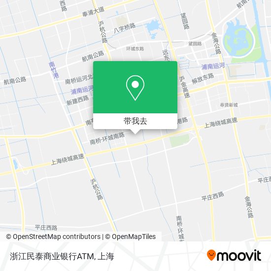 浙江民泰商业银行ATM地图