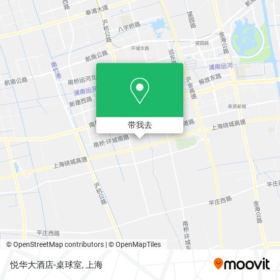 悦华大酒店-桌球室地图