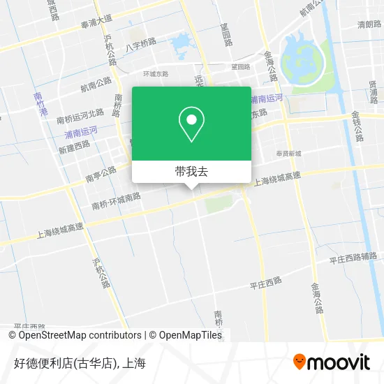 好德便利店(古华店)地图