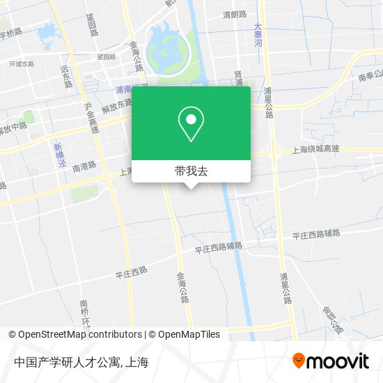 中国产学研人才公寓地图