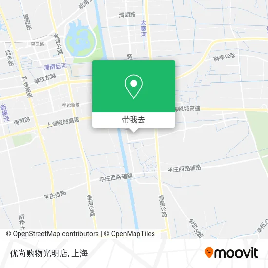 优尚购物光明店地图