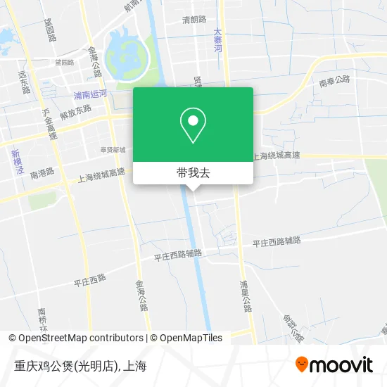 重庆鸡公煲(光明店)地图