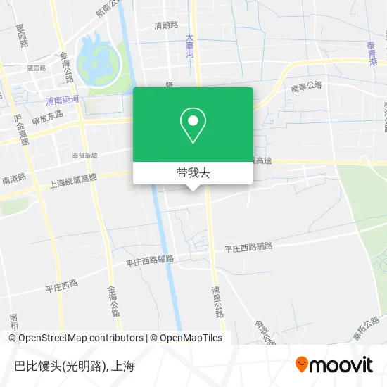 巴比馒头(光明路)地图