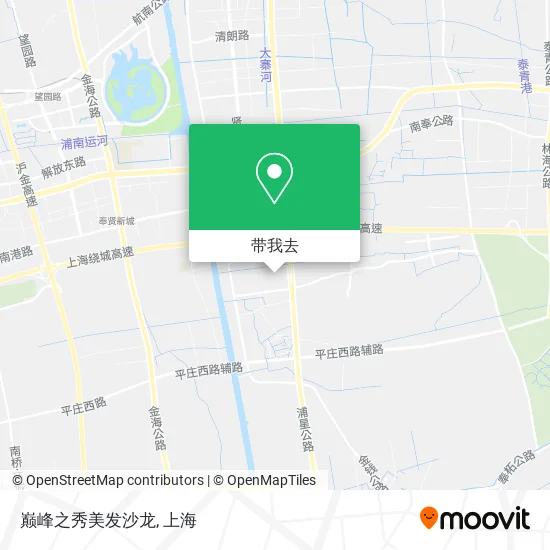 巅峰之秀美发沙龙地图