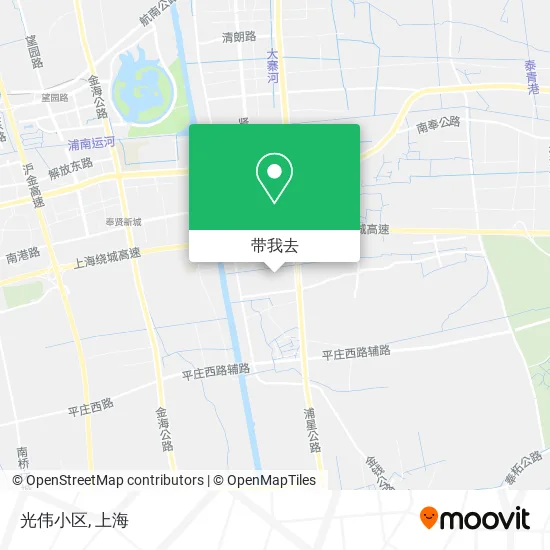 光伟小区地图