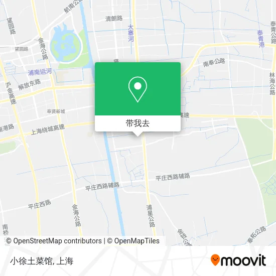 小徐土菜馆地图