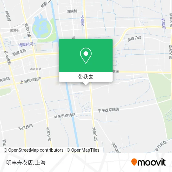 明丰寿衣店地图