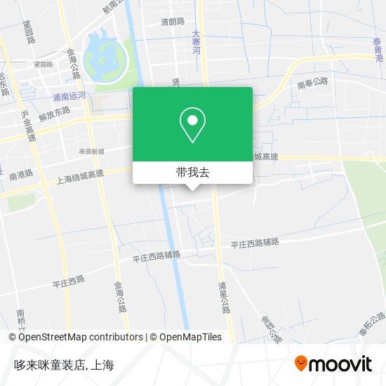 哆来咪童装店地图