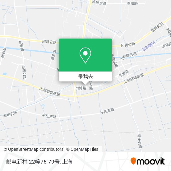 邮电新村-22幢76-79号地图