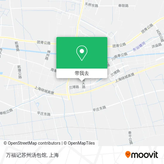 万福记苏州汤包馆地图