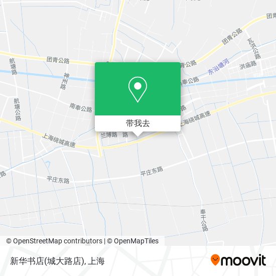新华书店(城大路店)地图
