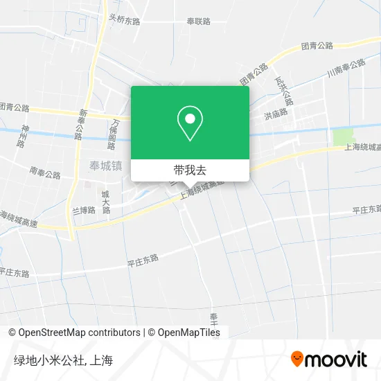 绿地小米公社地图