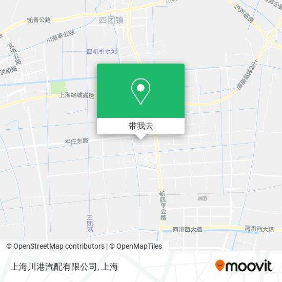 上海川港汽配有限公司地图