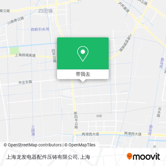 上海龙发电器配件压铸有限公司地图