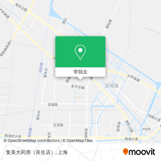 复美大药房（良生店）地图