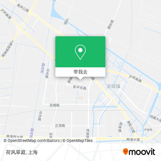 荷风翠庭地图