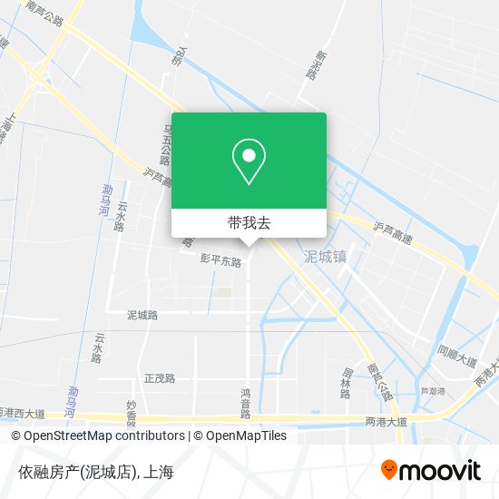 依融房产(泥城店)地图