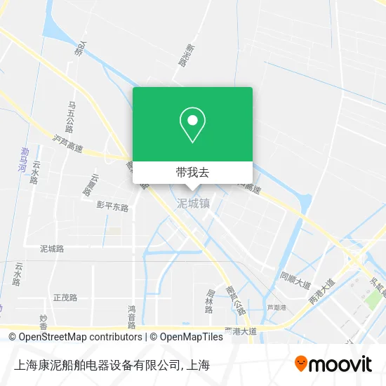 上海康泥船舶电器设备有限公司地图