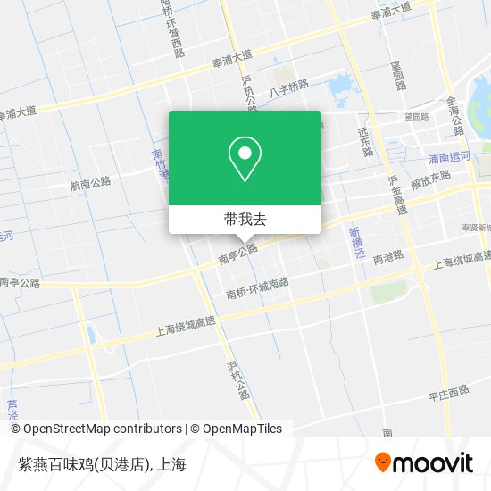 紫燕百味鸡(贝港店)地图