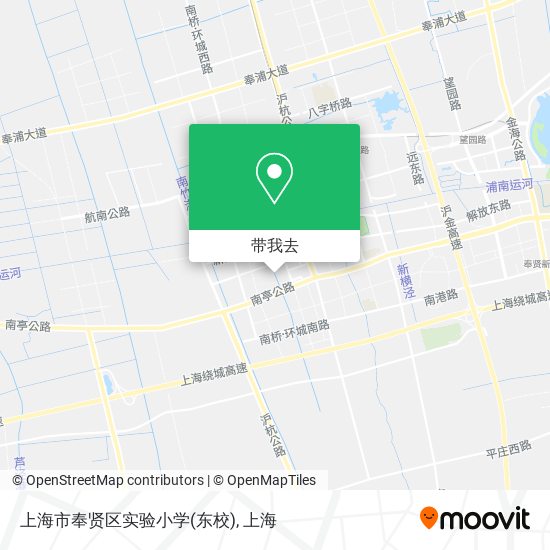 上海市奉贤区实验小学(东校)地图