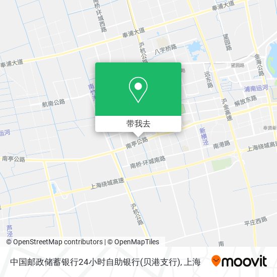 中国邮政储蓄银行24小时自助银行(贝港支行)地图