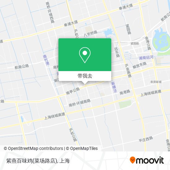 紫燕百味鸡(菜场路店)地图