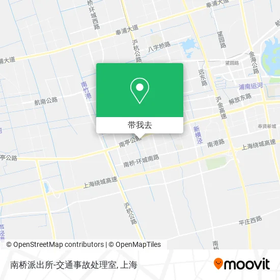 南桥派出所-交通事故处理室地图