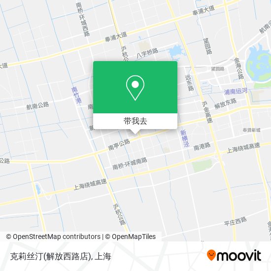 克莉丝汀(解放西路店)地图