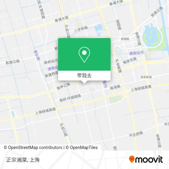 正宗湘菜地图