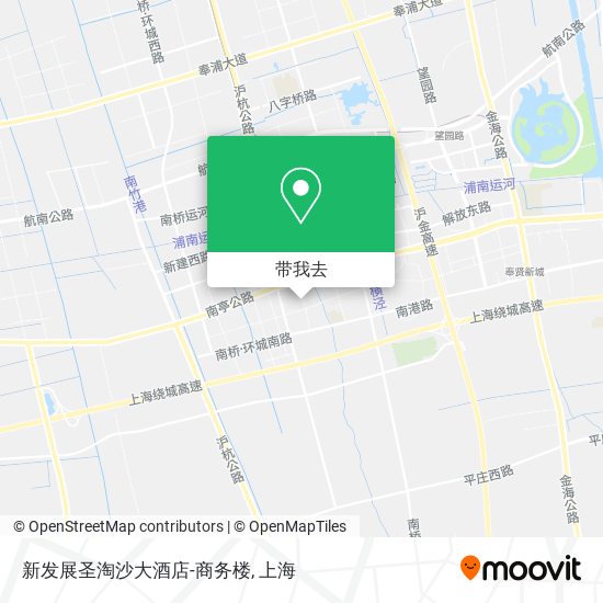 新发展圣淘沙大酒店-商务楼地图