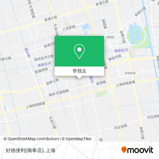 好德便利(南奉店)地图