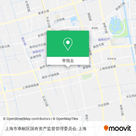 上海市奉献区国有资产监督管理委员会地图
