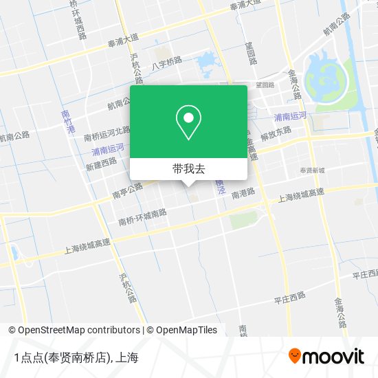 1点点(奉贤南桥店)地图