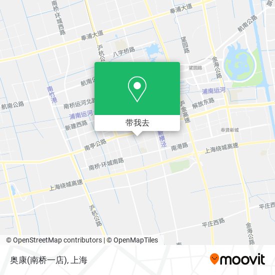 奥康(南桥一店)地图