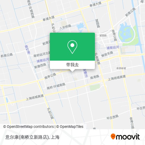 意尔康(南桥立新路店)地图