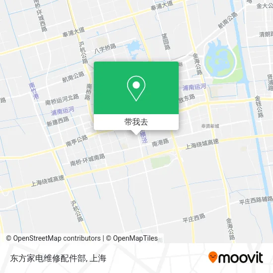东方家电维修配件部地图