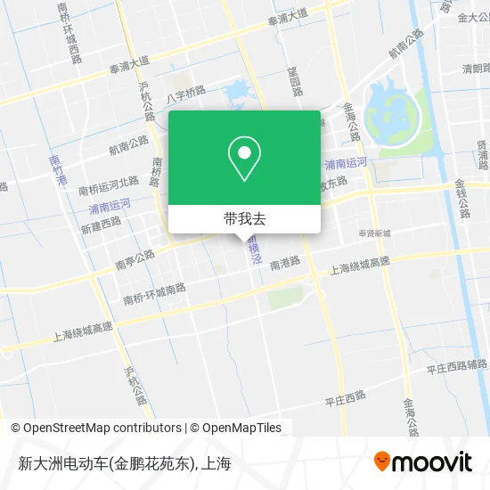 新大洲电动车(金鹏花苑东)地图
