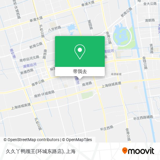 久久丫鸭颈王(环城东路店)地图
