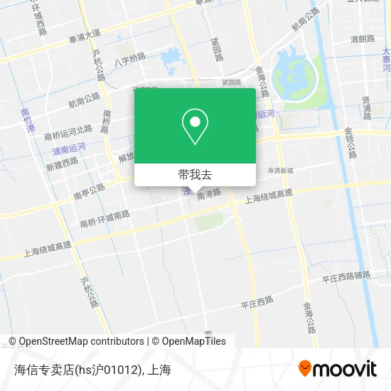 海信专卖店(hs沪01012)地图