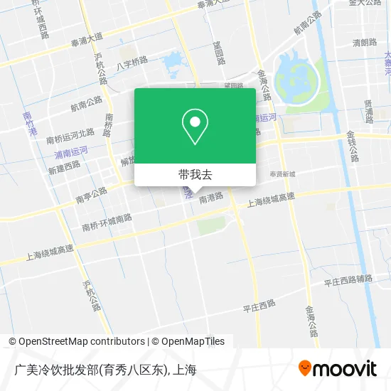 广美冷饮批发部(育秀八区东)地图